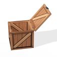 sa.jpg DOWNLOAD WOODEN BOX FOR 3D PRINTING OBJ 3D AND FBX WOODEN BOX