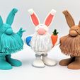 easter-gnome-04.jpg STL file Easter Hairy Gnome with a bunny costume・3D print model to download