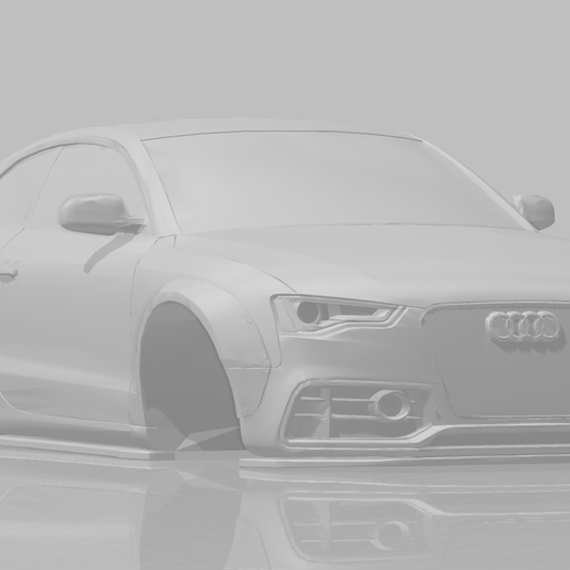 🚗 Audi Rs5 LB Works・ STL File for 3D printing・Cults