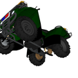 3.png ATV CAR TRAIN RAIL FOUR CYCLE MOTORCYCLE VEHICLE ROAD 3D MODEL 1