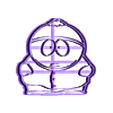 ER 1.stl PACK 4 SOUTH PARK - COOKIE CUTTER