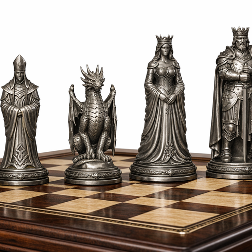 Medieval chess style