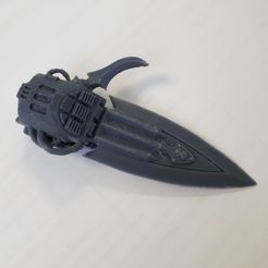 20180719_092611.jpg STL-Datei Dominion Crusader Punch blade hand (28mm) kostenlos・Vorlage für den 3D-Druck zum herunterladen, Sebtheis