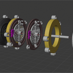 carbonspin.png STL file Microphone - Single or Double Button Carbon Mic Replica (Working)・3D printer model to download