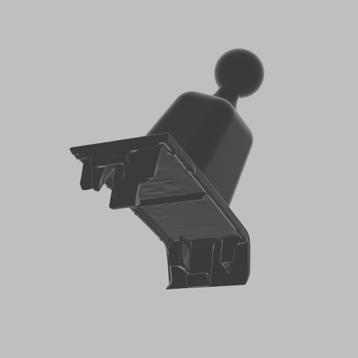 Skoda Fabia interior trim clip T0501782 P0116076 with Xiaomi phone mount adapter