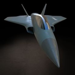 jet_7_front.jpg Fichier 3D 7 Chasseur à réaction・Modèle à télécharger et à imprimer en 3D