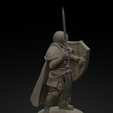 guard.001.png Medieval Hero Mega Pack  10 Fantasy Characters STL OBJ