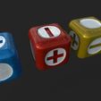 Dice-fate-3.jpg Fudge /Fate dice for Role Playing