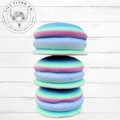 F5E70041-5FDB-4423-9C05-25A434C3A112.png STL file Macaron tower / Keychain!・3D printable model to download