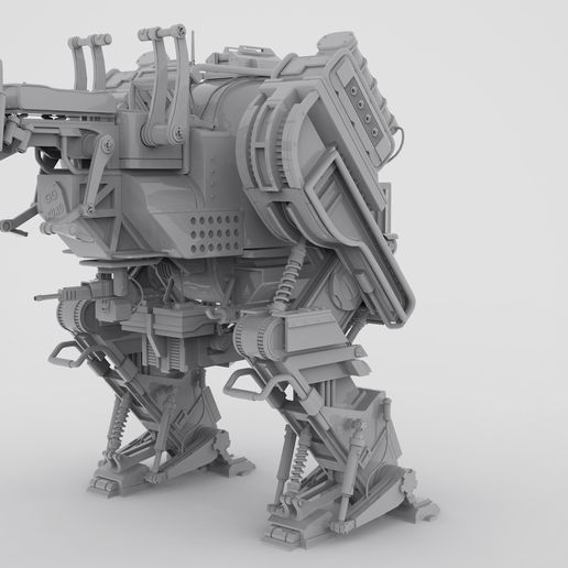 giuliano-grassi-due.jpg -Datei Mech-Roboter-Walker Elephas (von Metal Gear inspiriert) kostenlos herunterladen • Vorlage für 3D-Drucker, Gudrik