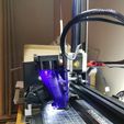 20210225_000915.jpg STL file ENDER 5 & ENDER 6 DUAL 40MM FAN HOT END DUCT / FANG, no support, micro swiss direct drive and bowden compatible・3D printer model to download