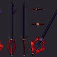 Render_03.jpg Kingdom Hearts - Cosplay Prop - Ansem, Keyblade of the Heart