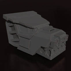 jackhead.png STL file Lucius Dog Jackal Titan Head・3D printer model to download