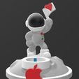 APPLE_WATCH_CHARGER_ASTRONAUT.jpg Suporte Apple Watch Charger  Astronaut