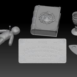 1.jpg Fichier STL ACCESSOIRE D'HALLOWEEN 3・Objet imprimable en 3D à télécharger