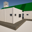 iglasiacampanarioN06.png 3D Church in N scale (updated)