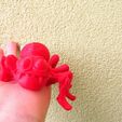 Niedliche Flexi Print-in-Place Spinne