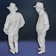 6.jpg Arthur Weasley Harry Potter Action Figures Custom 3D Print Model