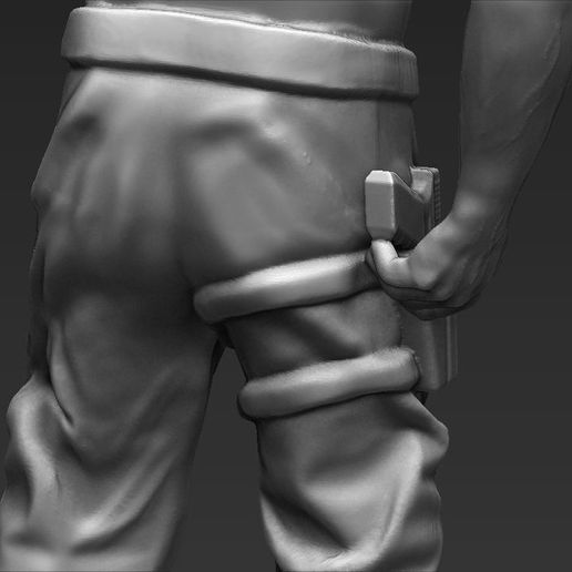 dwayne-the-rock-johnson-fast-and-furious-3d-printing-ready-3d-model-obj-stl-18.jpg Dwayne The Rock Johnson Fast and Furious 3D printing ready