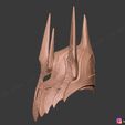 13.jpg Sauron Helmet - Lord Of The Rings 3D print model