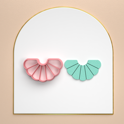 Presentacion-etsy-Frontal.png 3D file Polymer clay cutter Half Flower Daisy Scallop in 6 sizes and 2 cut version/eulitec.com/-cc-copyrighted-license・3D printer design to download