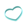 2.png Candy Heart Cookie Cutters | 7-Single Cutters & 3-Multi Cutters Included | STL File