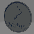 Maine.png All the States of USA - Coasters Pack