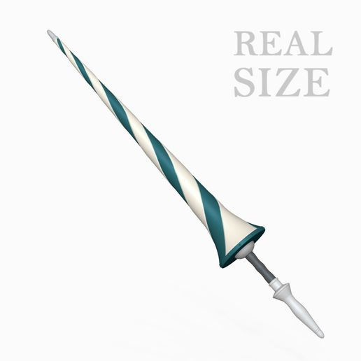 Real Size Medieval Lance - Knight Joust Cosplay 3D model