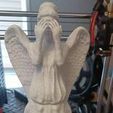 angel-pic.jpg Weeping angel Ornament / Angel with loop on top / Doctor who / Dont blink / Angel christmas tree topper -ornament