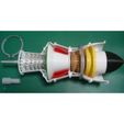 41-Eng-Final-Assy01.jpg Turboshaft Engine, Free Turbine Type with Inlet Particle Separator (IPS)
