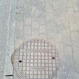 20220512_140914-1.jpg German Manhole Cover 1920's manhole cover 1/16