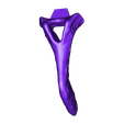 Chevron_05.OBJ OBJ file Life size baby T-rex skeleton - Part 09/10・3D printable design to download
