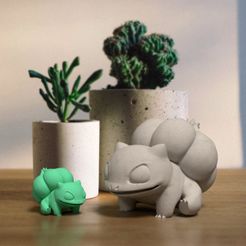 bulbasuperandom.jpg STL-Datei bulbasaur - frei! kostenlos・3D-druckbare Vorlage zum herunterladen