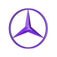 mercedes_logo.stl Mercedes logo