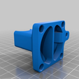 737d65090007ff4af0ca7d5fb212e853.png Lulzbot Taz 5 Combo Extruder Mount for Bltouch with diiicooler