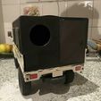 camperbox4.jpg WPL D12 1/10 Suzuki Carry Camper back Caravan Back Overland Box