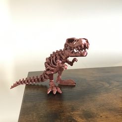 Flexi Factory Print-in-Place Esqueleto de dinosaurio T-Rex