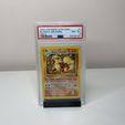 2000 POKEMON GYM CHAL. BLAINE'S ARCANINE HOLO AN VMUMTVU A Graded (PSA, BGS, APG) card stand / holder for Pokemon / Magic / Yu Gi Oh cards
