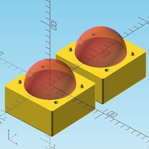 SphereMold.jpg Mold Maker OpenSCAD