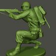 American-soldier-ww2-Shoot-crouched-A10016.jpg American soldier ww2 Shoot crouched A1