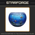 Full-Size-Fish-Bowl-Aquarium-for-Pet-Fish-StarForge-Kits-3D-Print-STL-File.jpg Full Size Fish Bowl Aquarium für Haustiere StarForge Kits 3D Print STL File