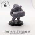 EMBERFOLK FIGHTERS BRETHREN OF KARAAD Fichier OBJ Combattants Emberfolk・Plan à imprimer en 3D à télécharger