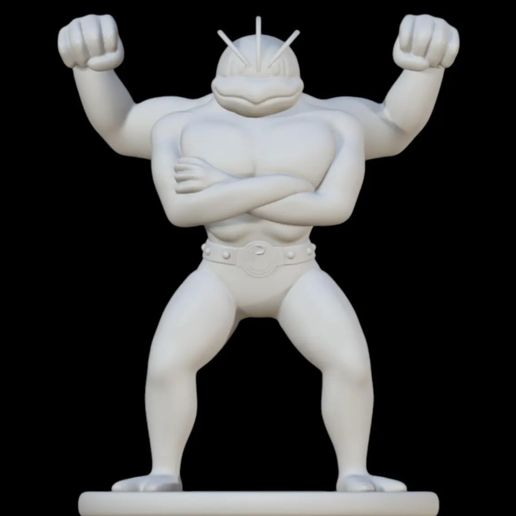 📁 Machamp 3D Printing STL File・ STL File for 3D printing・Cults