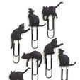 ln7Ua3cS86g.jpg bookmarks for books in the form of cats