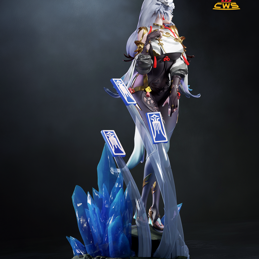 4.png Shenhe Genshin Impact 3D Pringting