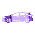 rs.STL Ford Focus RS VOITURE DECORATIVE