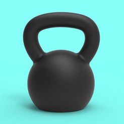 kettlebell.01.jpg Free STL file Toy Kettlebell・3D print model to download