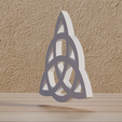 0015.png File : The TRIQUETRA Pendant in STL digital format