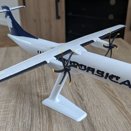✈️ ATR 72-600 Ultra High Fidelity model for 3D printing・ STL