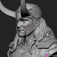 22.jpg LOKI Bust With Helmet - Tom Hiddleston - - Marvel - Avenger 3D print model